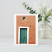 Angel bij het raam, Culross, Scotland Briefkaart (Staand voorkant)