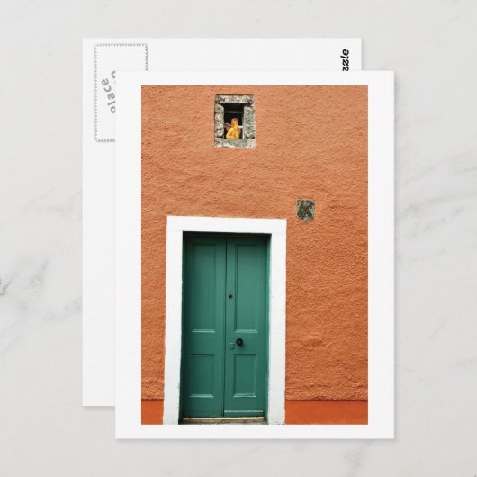 Angel bij het raam, Culross, Scotland Briefkaart (Voorkant / Achterkant)