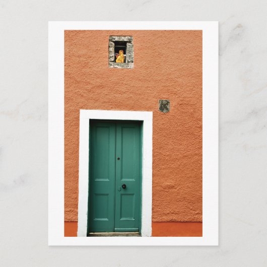 Angel bij het raam, Culross, Scotland Briefkaart (Voorkant)