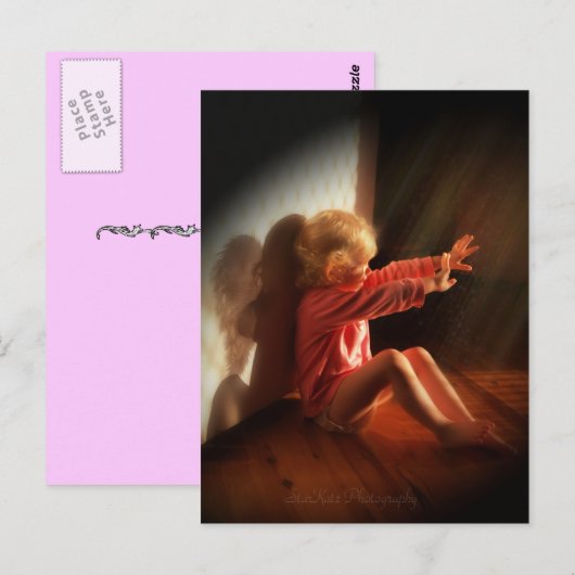 Angel Binnen Briefkaart (Voorkant / Achterkant)