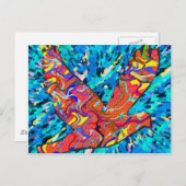 Angel Bird Briefkaart (Voorkant / Achterkant)