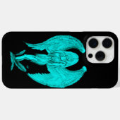 Angel, Black en Green-design Case-Mate iPhone Case (Achterkant (horizontaal))