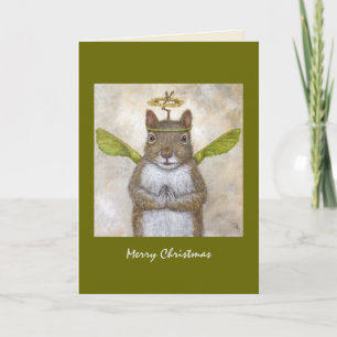 Angel Blake-kerstkaart Feestdagen Kaart