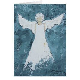 Angel Blank Card