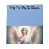 Angel Blessed Day Notitieblok (Voorkant)