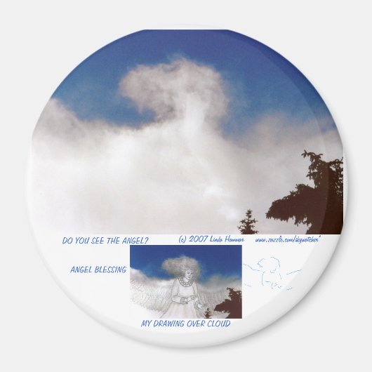 Angel Blessing Magnet (Voorkant)