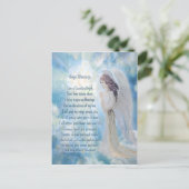 Angel Blessings Briefkaart (Staand voorkant)