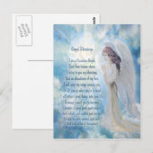 Angel Blessings Briefkaart (Voorkant / Achterkant)
