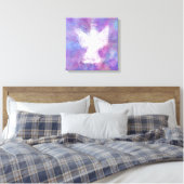Angel Blessings Canvas Afdruk (Insitu (Slaapkamer))