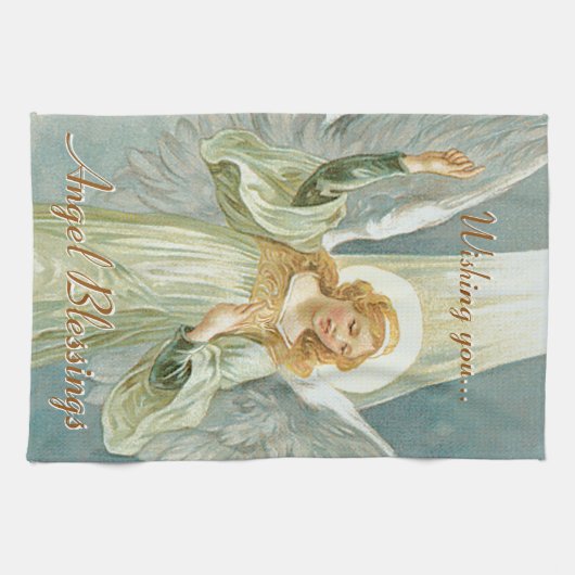 Angel Blessings Theedoek (Horizontaal)