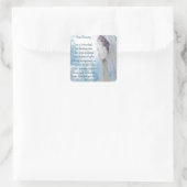 Angel Blessings Vierkante Sticker (Tas)