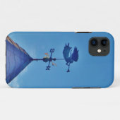 Angel BLOWING HORN WEATHER VANE Case-Mate iPhone Case (Achterkant (horizontaal))