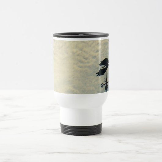 Angel BLOWING HORN WEATHER VANE Reisbeker (Center)