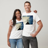 Angel BLOWING HORN WEATHER VANE T-shirt (Unisex)