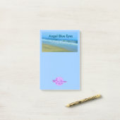 Angel Blue Eyes Post-It Notes (Op bureau)