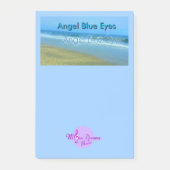 Angel Blue Eyes Post-It Notes (Voorkant)