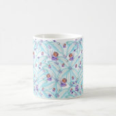 Angel Blue Feathers Mok (Center)