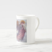 Angel, boodschapper porselein kop (Voorkant rechts)