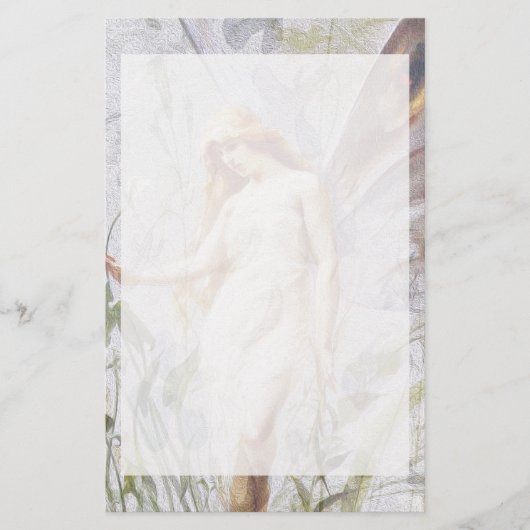 Angel Border Briefpapier (Voorkant)