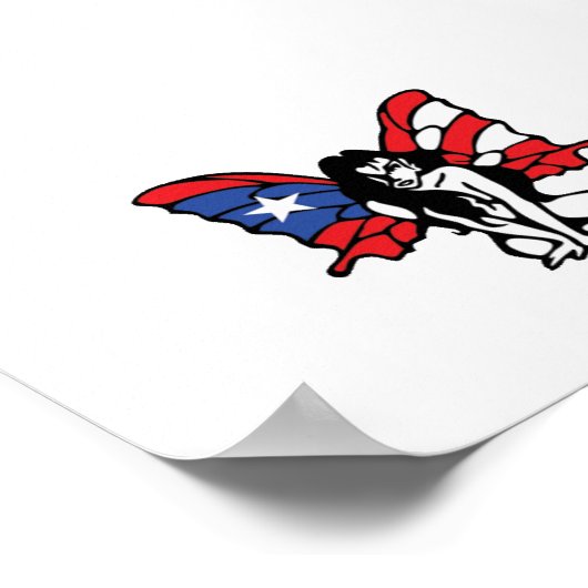 ANGEL BORICUA POSTER (Hoek)