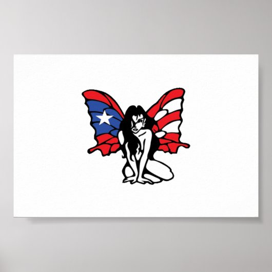 ANGEL BORICUA POSTER (Voorkant)