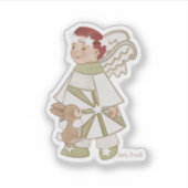Angel Boy en Bunny Sticker (Voorkant)