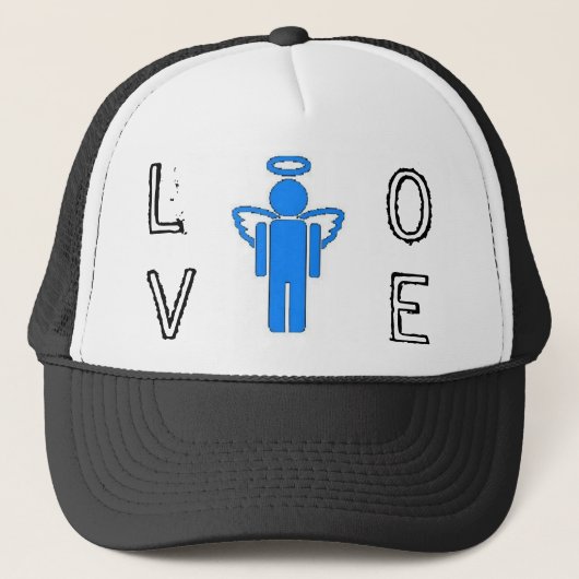 Angel Boy Trucker Pet (Voorkant)
