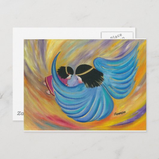 Angel Briefkaart (Voorkant / Achterkant)