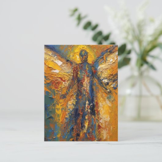 Angel Briefkaart (Staand voorkant)