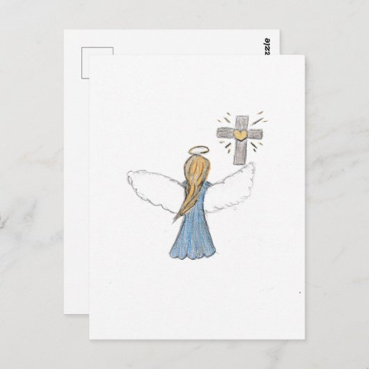 Angel Briefkaart (Voorkant / Achterkant)
