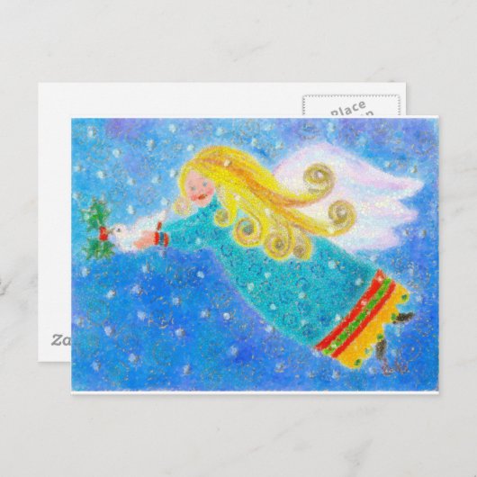 angel briefkaart (Voorkant / Achterkant)