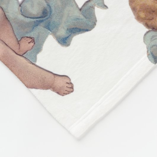 Angel Briefkaart Fleece Blanket (Hoek)