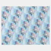 Angel Briefkaart Fleece Deken (Voorkant (Horizontaal))