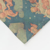 Angel Briefkaart fleece deken (Hoek)
