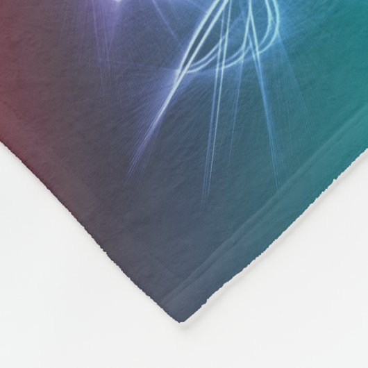 Angel Briefkaart fleece deken (Hoek)