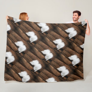 Angel Briefkaart fleece deken
