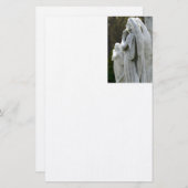 Angel briefpapier - linnen (Voorkant / Achterkant)