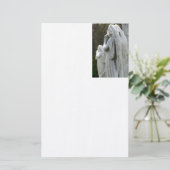 Angel briefpapier - linnen (Staand voorkant)