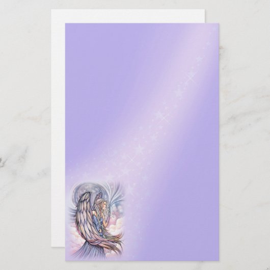 Angel Briefpapier van Molly Harrison (Voorkant / Achterkant)