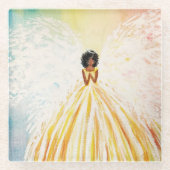 Angel Bright Glass Onderzetter (Voorkant)