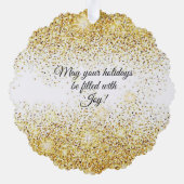 Angel Bright Paper Ornament Kaart (Achterkant)