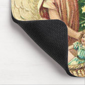 Angel bringing Christmas gifts and presents Muismat (Hoek)