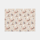 Angel Bunny blanket-bunnies op cloud Fleece Deken (Voorkant (Horizontaal))