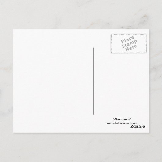 Angel Bunny Briefkaart (Achterkant)