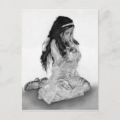 Angel Bunny Briefkaart (Voorkant)