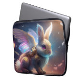 Angel Bunny Laptop Sleeve (Voorkant Links)