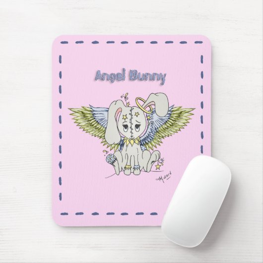 Angel Bunny Muismat (Met muis)