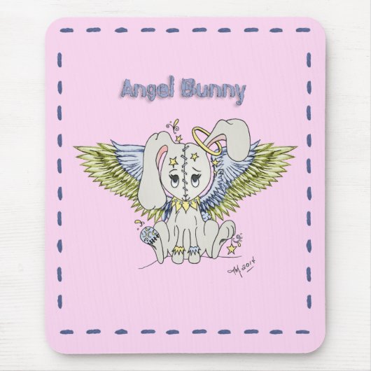 Angel Bunny Muismat (Voorkant)