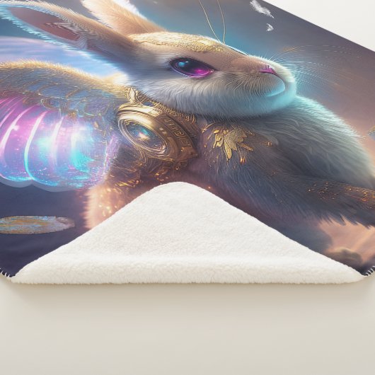 Angel Bunny Sherpa Deken (3/4)