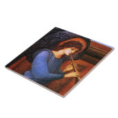 Angel Burne-Jones Tegel voor kerstkunst of Trivet Tegeltje (Zijkant)